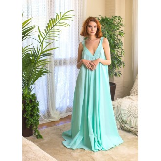 Mint Green Deep V Strapless...
